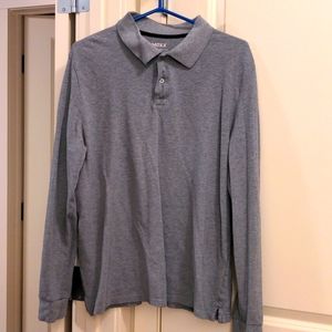 Long sleeve polo
